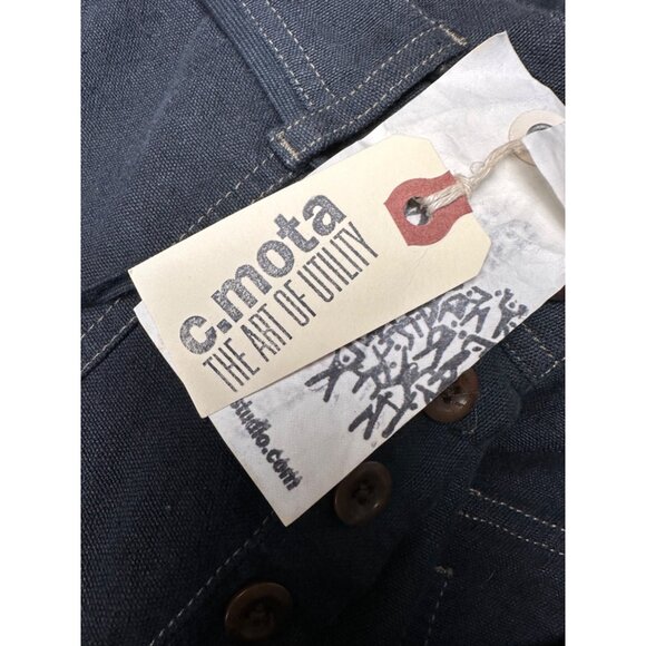 NWT Womens Handmade Hemp Organic Cotton Utility Pants Size 2 Artisan Wide Leg - Picture 8 of 11